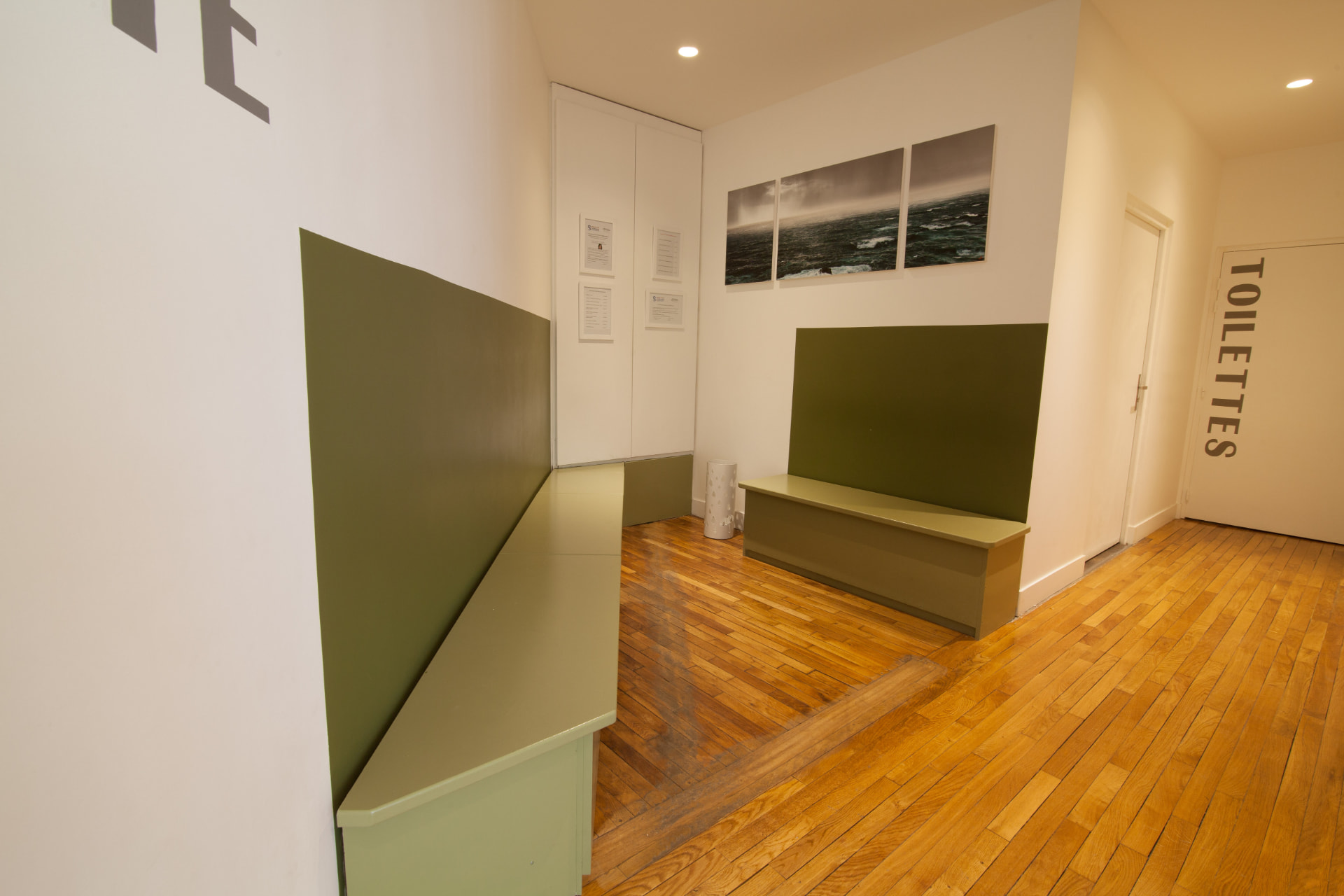 Salle d'attente du cabinet médical